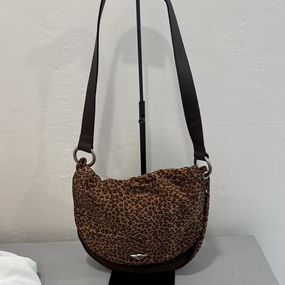 Bottega Veneta Handbags - Bottega Veneta Brown Leopard Shoulder Bag